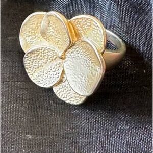 Gold Flower Ring from Chico’s